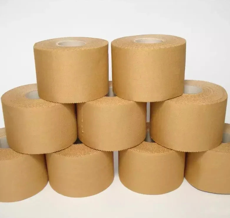 5cm*13.7m Zinc Oxide Rayon Sport Tape Extra Glue Strong Stick Thick Fabric Sports Strapping Tape