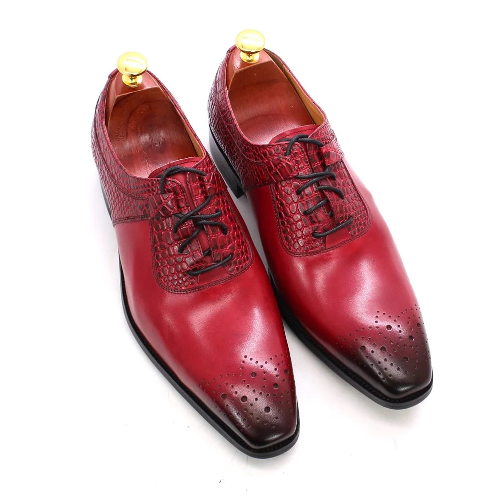 Daniel Wafer Classic Leather Shoes Formal Water Proof Shoes MegaBDM