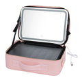 KONCAI Portable Large Capacity Cosmetic Organizer Bag Vanity Cosmetic Beauty Makeup  case Pouch Box Bag