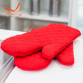 Mitten Microwave Insulated Baking Oven Mitten Heat Resistant Terylene Non-slip Kitchen Tool