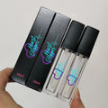 10ml White Black Big Lip Gloss Wand Applicator Brush Big Doe Foot Lipgloss Tubes with Custom logo Packaging Boxes