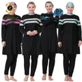 Zaynab Burkinis Modest Swimwear Muslim 3pcs Hijab Full Cover Swimsuit Ialamic Women Burkinis