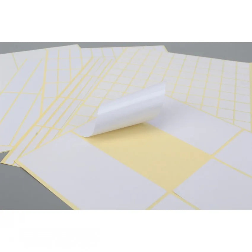 Wholesale Custom A4 Eggshell Label Paper Vinyl Sticker Destructible PET Material for Promotion or Grocery Use