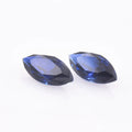 Top 5A Hand Cut Factory Direct Selling Loose Marquise Cut Artificial Sapphire Stone Price Lab Created Synthetic Blue Sapphire