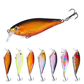 Wholesale CB046 9cm 13.5g Artificial ABS Hard Plastic Bait Diving Crankbait Fishing Lure
