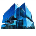 Luxury Residential Villa Tempered Glass Curtain Wall Invisible Frame Decorative Cladding Triple Glazed Argon Filled Eco
