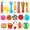 Hot Selling Durable Dog Rubber Chew Toy Custom Logo Pet Cotton Rope Toy Cheap Pet Plush Toy Set