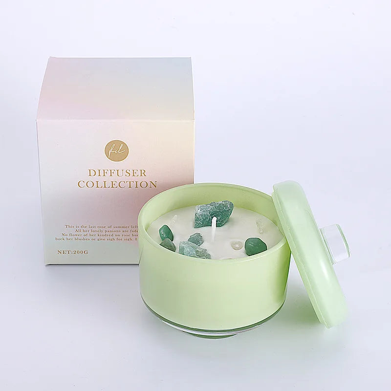 2025 Trending Luxury Fragrance Scented Candles Set by Soy Wax with Glass Ceramic Candle Jars for Birthday Christmas Home D��cor