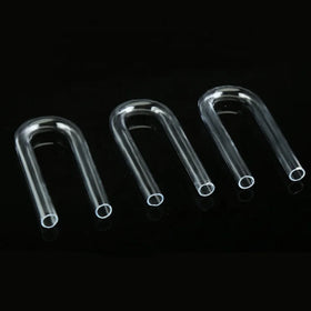 JR Custom Wholesale Heat Resistant Transparent U Shaped Borosilicate Glass Tube