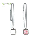 Prosub Fashion Metal Sublimation Blank Necklace Printed Photo Aromatherapy Essential Oil Diffuser Hollow Pendant