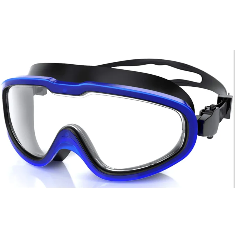 Factory Wholesale Price Anti-fog Wide View UV Protection Swimming Goggles for Kids Adults
