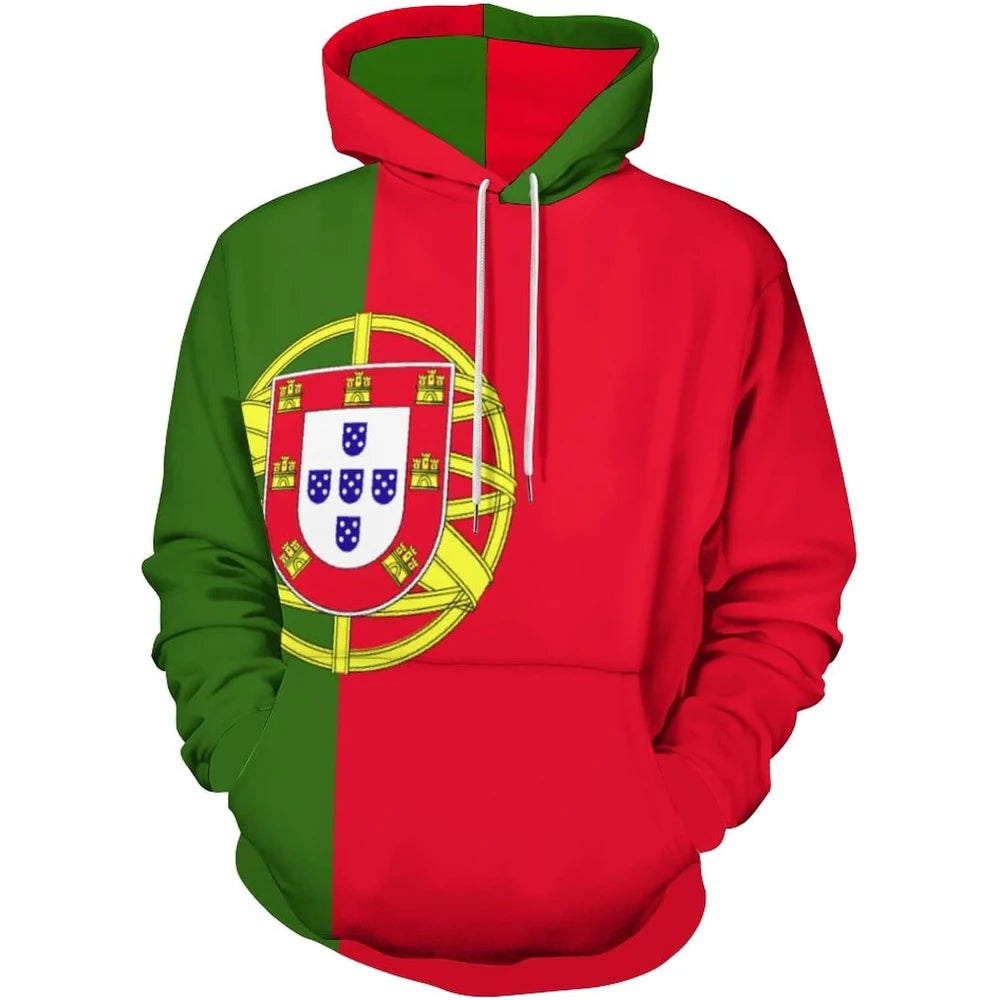 Fitspi Wholesale Custom Country French Flag Hooded Pullover Sweatshirts Long Sleeve Fashion Unisex Hoodie Dropshipping