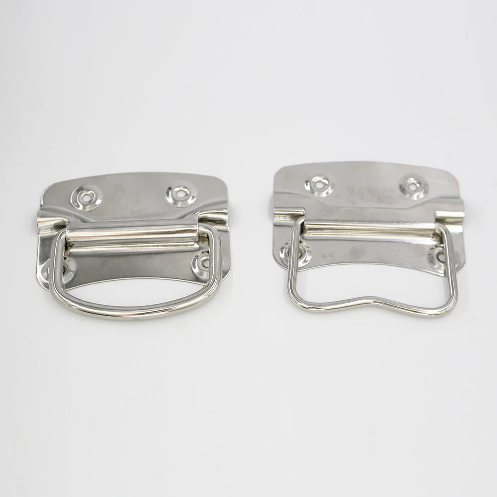 Stainless Steel /iron Trunk Carrying Handle Mechanical Side Handle Lifting  Heavy Duty Chest Handles