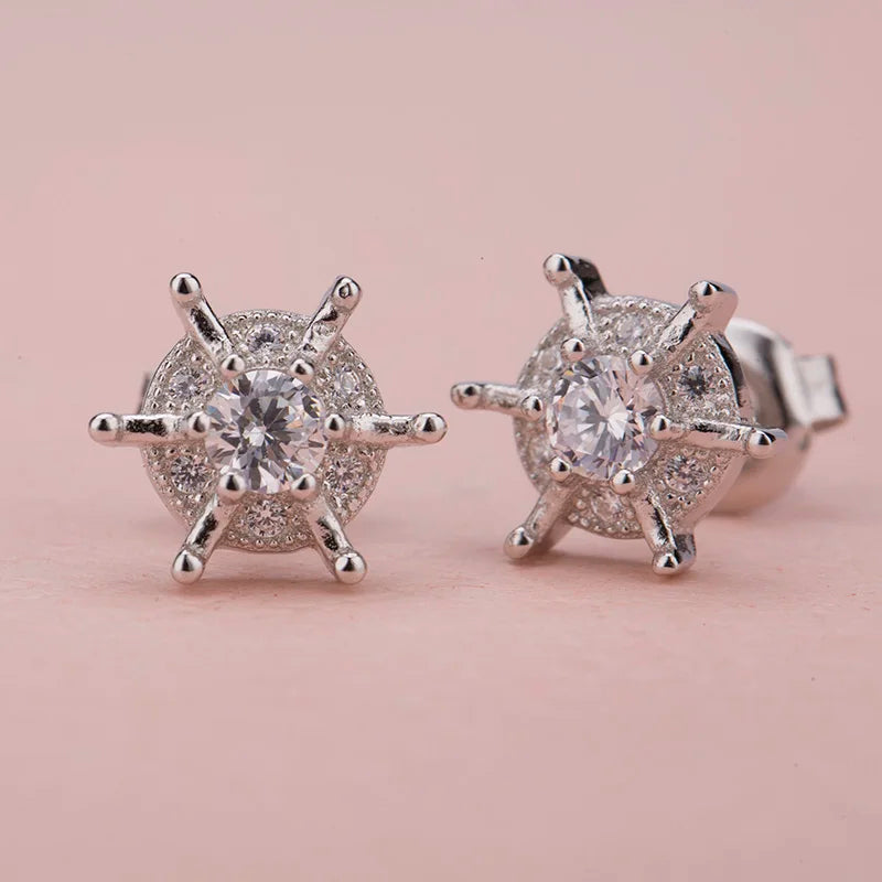 Studs Design 925 Sterling Silver Earrings