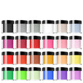 Fuzimei 24 Color Chrome Sculpture Pollen Set Nail Powder Long Lasting 5g