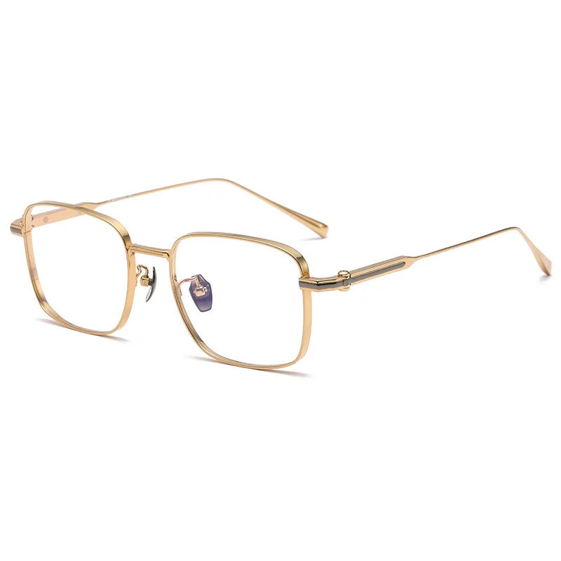 Pure Titanium Ultra Light Glasses Frame Japanese Eyeglasses Frames Womens Eyewear Titanium Glasses Frame