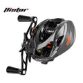 HISTAR GIU 99 Carbon Baitcasting Fishing Reel 8.1:1 Ratio 4KG Drag Magnetic Brake 3D Dynamic Suspension Stream & Lake Left Hand
