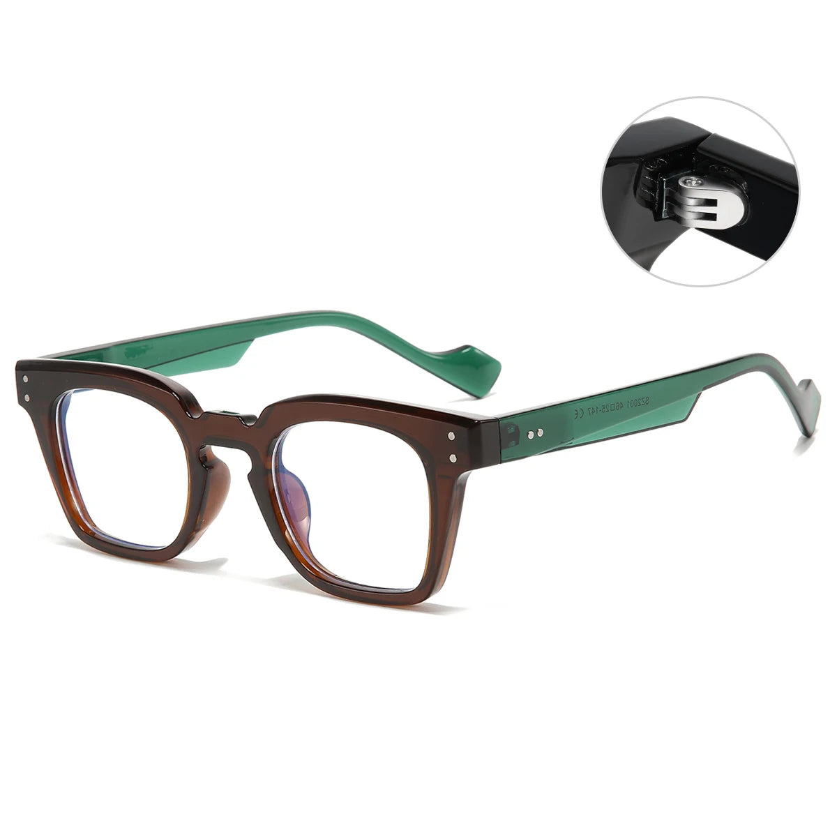 Wholesale Custom Logo Anti Blue Light Reading Glasses Square Plastic Eyeglass Frames with Luxury and Myopia Styles