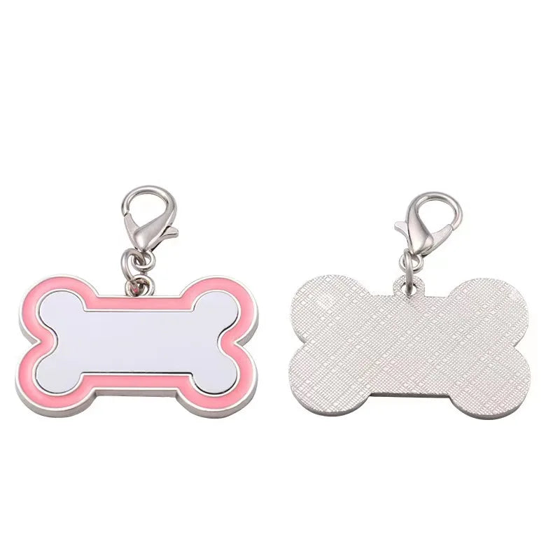 Wholesale Dog ID Card to Prevent the Loss of Dog Card Sublimation Engraved Pet Name ID Card Dog Sublimation
