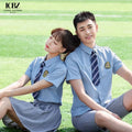 Custom School Uniform Sets for Middle & Junior High Students Stylish College-Style Shirts for Classroom Uniforms
