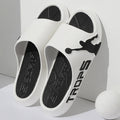 Custom Wholesale Summer 2025 Soft Massage Bottom Anti slip Outdoor Comfortable Flat PVC Shoes Slides Slippers Sandals for Men