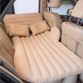 Hot Selling Car Air Bed PVC Flocking Car Travel Inflatable Mattress Air Bed Back Seat Inflatable Car Air Mattress
