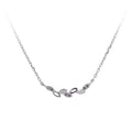 Silver 925 Necklace Pretty Leaves Design 925 Sterling Silver Link Chain Necklace Colar Prata 925 Silver Jewelry
