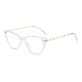 2024 Ready to Ship TR90 Computer Glasses Transparent Fashion Cheap Anti Blue Light Glasses for Women