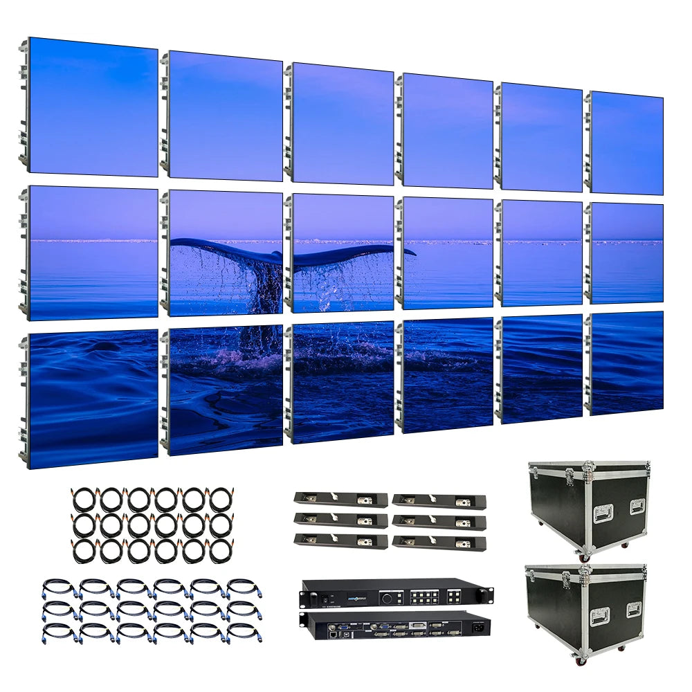 HD Ultra-Thin Indoor/Outdoor LED Stage Background Rental P2.6 P2.9 P3.9 Price Discount Display Panel Shopping Mall Elevator