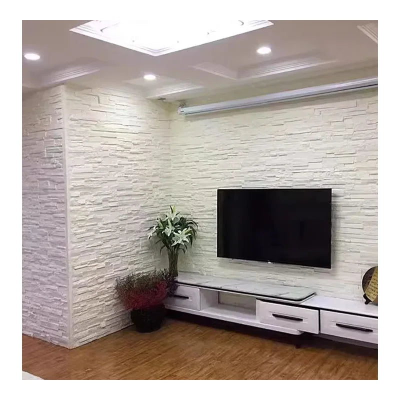 Berich GB-KC05 Grey Culture Stone Industrial Artificial Solid Surface PU Brick Cladding Tiles for Exterior Wall Faux Stone Sale