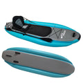 Inflatable Rowing Boats Outdoor Fishing Row Thickened Tube and Drop Stitch Fishing Kayak