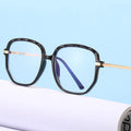 Wholesale TR90 Optical Eyewear Trendy Black Eye Wear Frames Glasses for Men and Women for All Face Transparent Frame Color