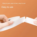 Wholesale Strong Adhesive White PE Sponge Tape Foam Double-Sided for KT Board Frame Fixing Water Activated 5m Length