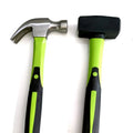 8OZ 12OZ 13OZ 16OZ 20OZ 24OZ Soft TPR Grip Fiberglass Handle Nail Tool Claw Hammer