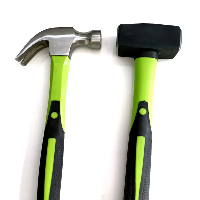 8OZ 12OZ 13OZ 16OZ 20OZ 24OZ Soft TPR Grip Fiberglass Handle Nail Tool Claw Hammer