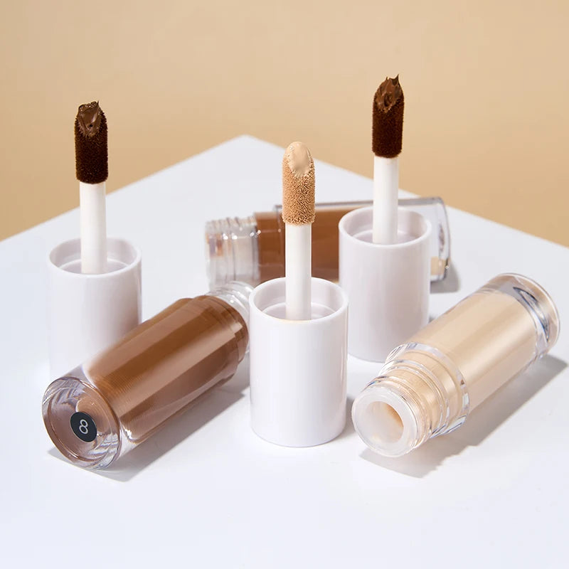 Private Label Full Coverage HD Concealer Makeup Long Lasting Matte Waterproof Liquid Concealer for Under Eye Dark Circles