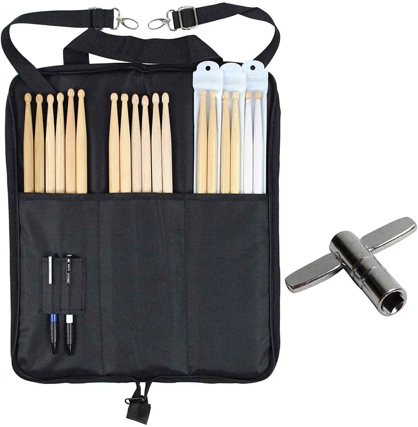10mm Foam Drum Stick Holder Mallet Bag Drumstick Bag