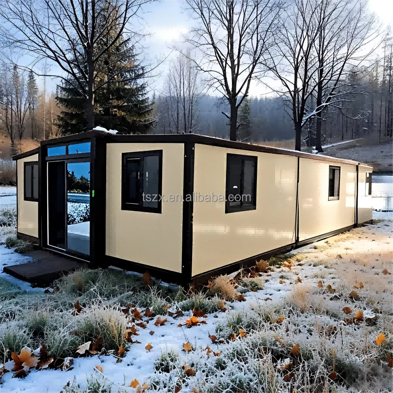 Modern Prefab Casa Container House 3 4 Bedroom Portable Movable Foldable Home 20ft 40ft Expandable Container House for Sale