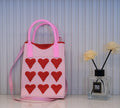 2024 Fashion Japan Cute Design Stylish Portable Mini Knitted Nylon Crossbody Shoulder Handbag for Credit Card Holder Small Size