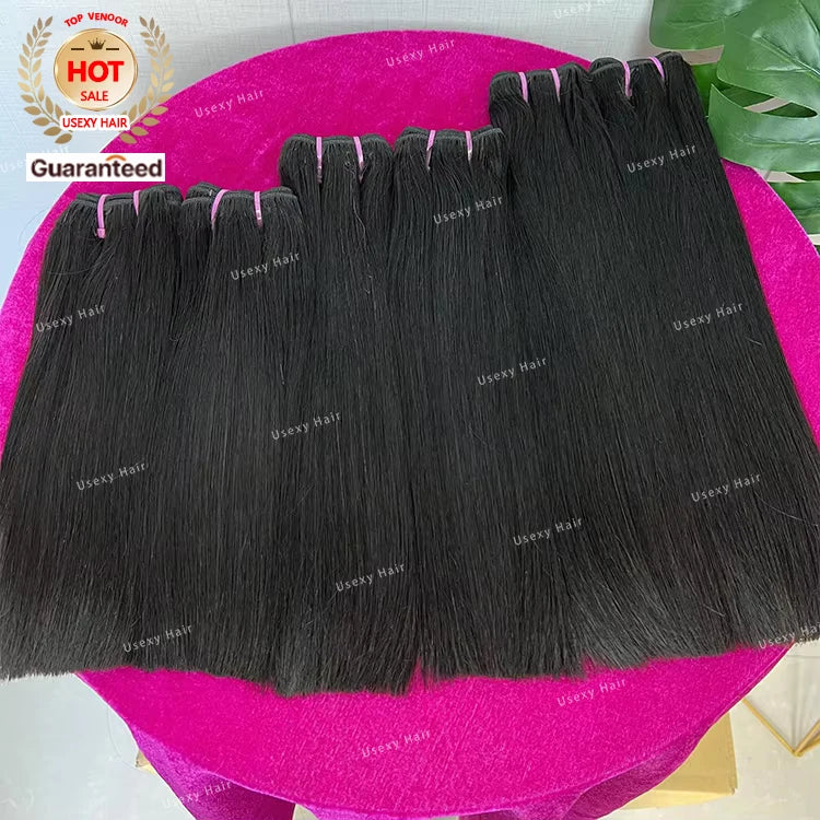 Wholesaler Super Double Drawn Straight Piano Luxury Hair Human Hair Extension Vendors Color Vietnam 100% Virgin Remy Human Hair