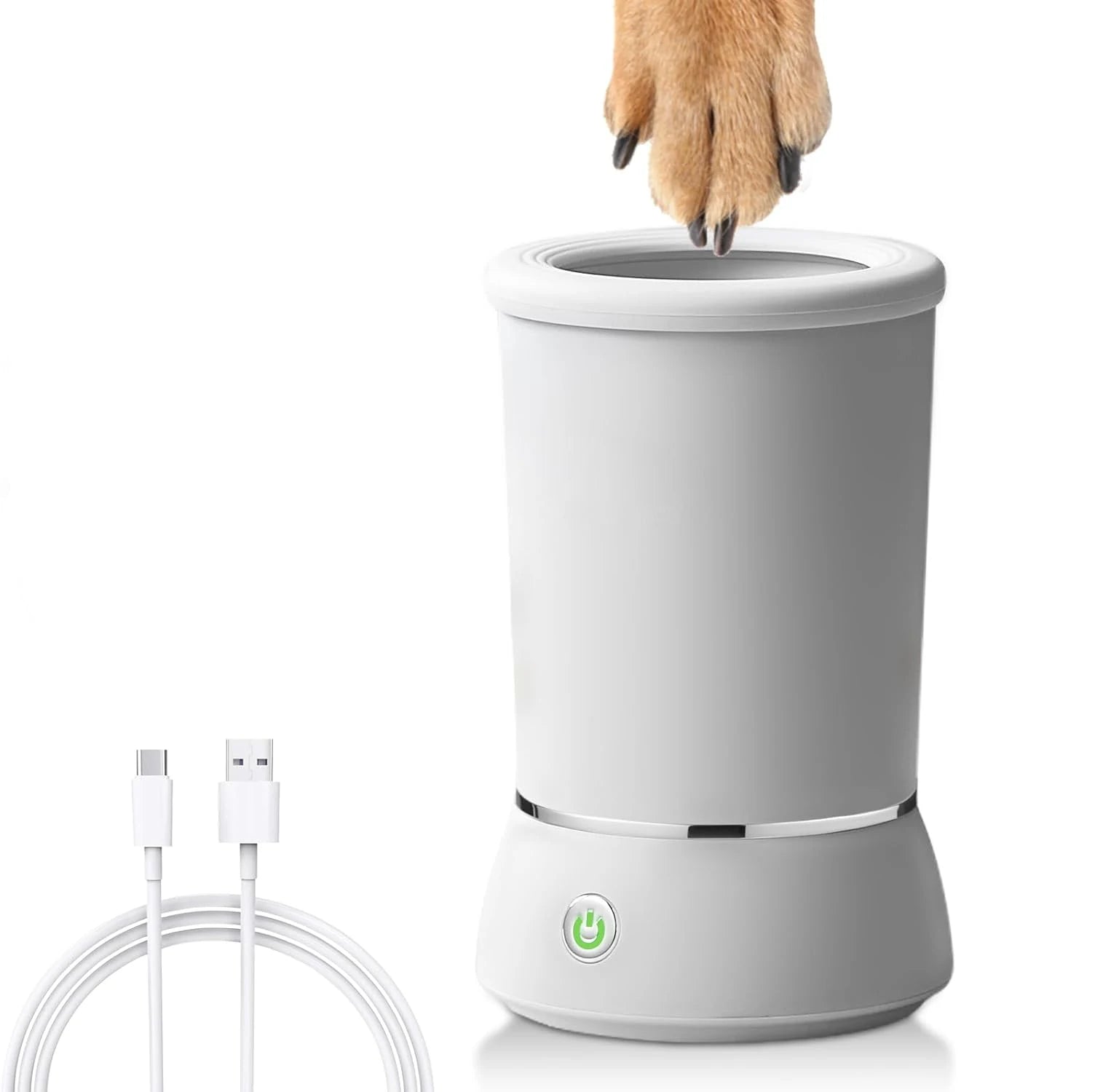 Rechargeable Portable Pet Paw Cleaner Cup Dog Foot Cleaning Machine Electric Paw Washer Automatic Dog Paw Cleaner Massage