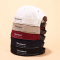 New Men  Retro Streetwear Brimless Rolled up Custom Cotton Skull Docker Hat No Brim Hat