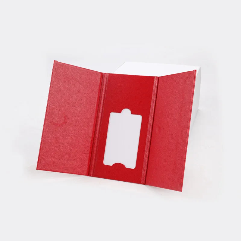 Wholesale Custom Logo Printing Credit Card VIP Card Box EVA Velvet Rectangle Gift Cardboard Box Magnetic Closure