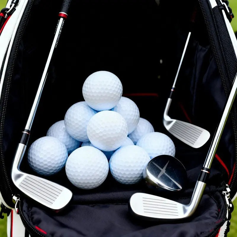 Unique Bulk Range Practice Value Golf Balls on Sale Engraved Funny Gold Golf Balls