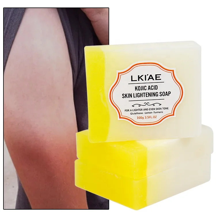 2026 New Beauty Vitamin EGoat MilkGlutathio Face and Body Kojic Acid Whitening Soap With Glutathio Rebranding