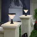 Outdoor IP65 Waterproof Aluminum Solar Garden Light for Guardrail and Fence Post LED Bollard Light