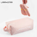 LS0019 Small Size Pink Storage Bag Suitable for Shoes Waterproof Fabric Portable Bag