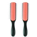 Factories Direct Detachable Small 5-row Cushion Nylon Bristle Removable Classic Row Styling Brush for Thick Hair