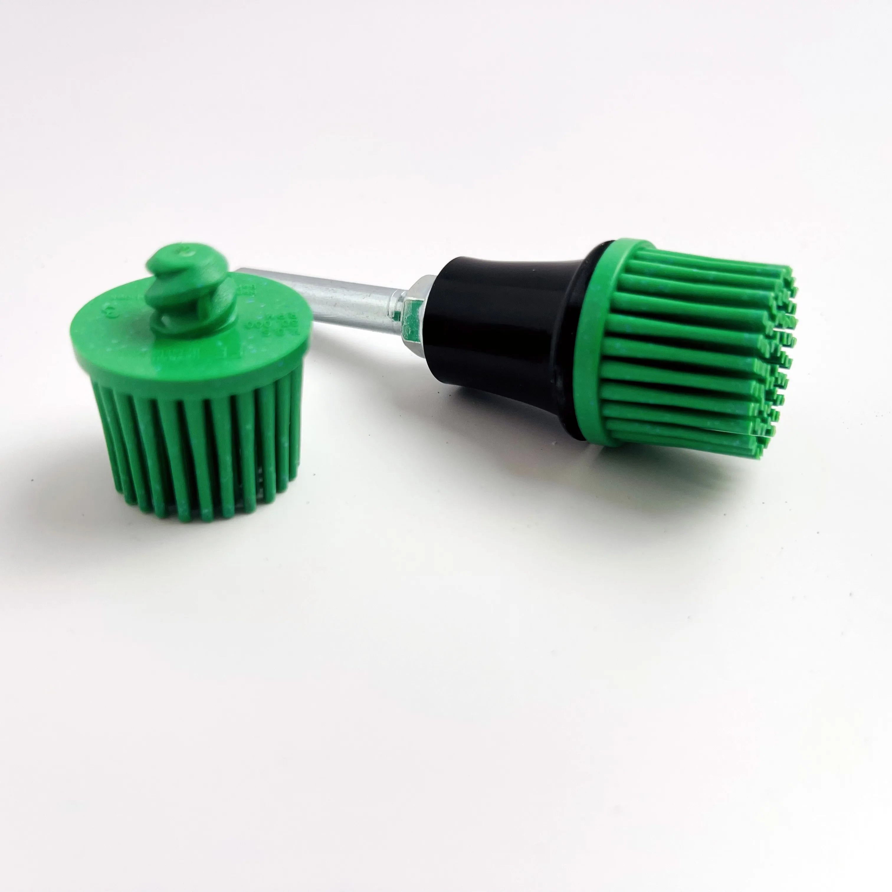 Wholesale Set 10 Quick Change 1" Dia High Hardness Ceramic Alumina Abrasive Disc Bristle Paint Removal Metal Polishing OEM