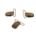 Antique Brass 35mm Custom Metal Beads Bulk Price Pacifier Clip for Garment and Babies Bag Parts & Accessories